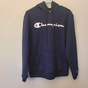 Champion Men Hoodie Sweatshirt Navy Size S NWOT